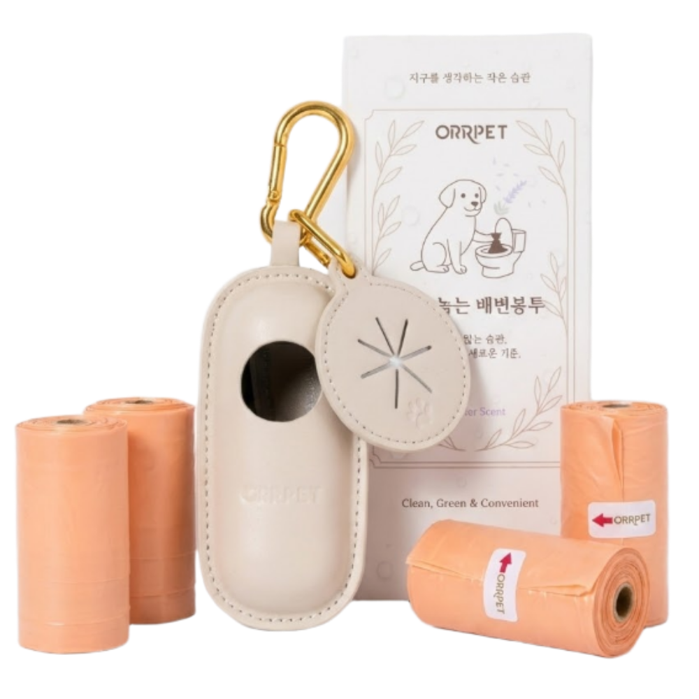 오르펫 물에 녹는 강아지 배변봉투 변기에 바로 버리는 수용성 풉백 17,800원