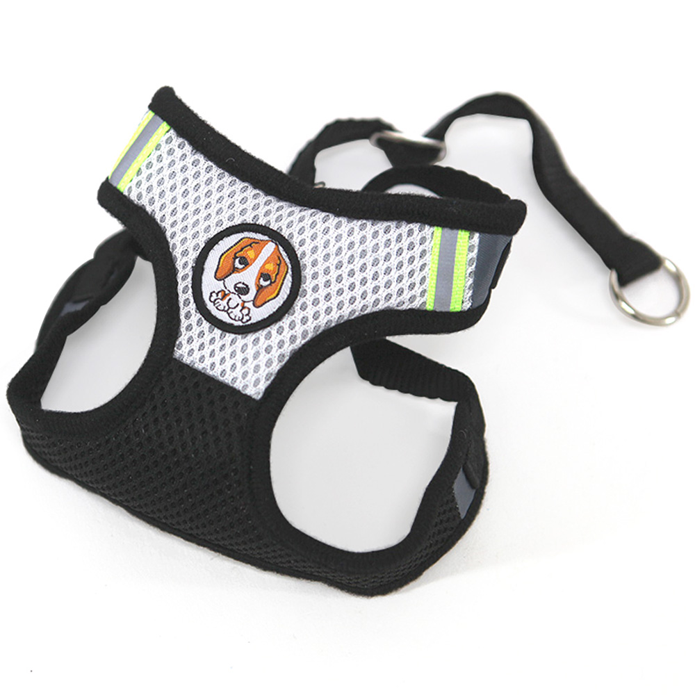 펫츄츄 프리미엄 강아지 하네스 + 목줄 세트 2,900원