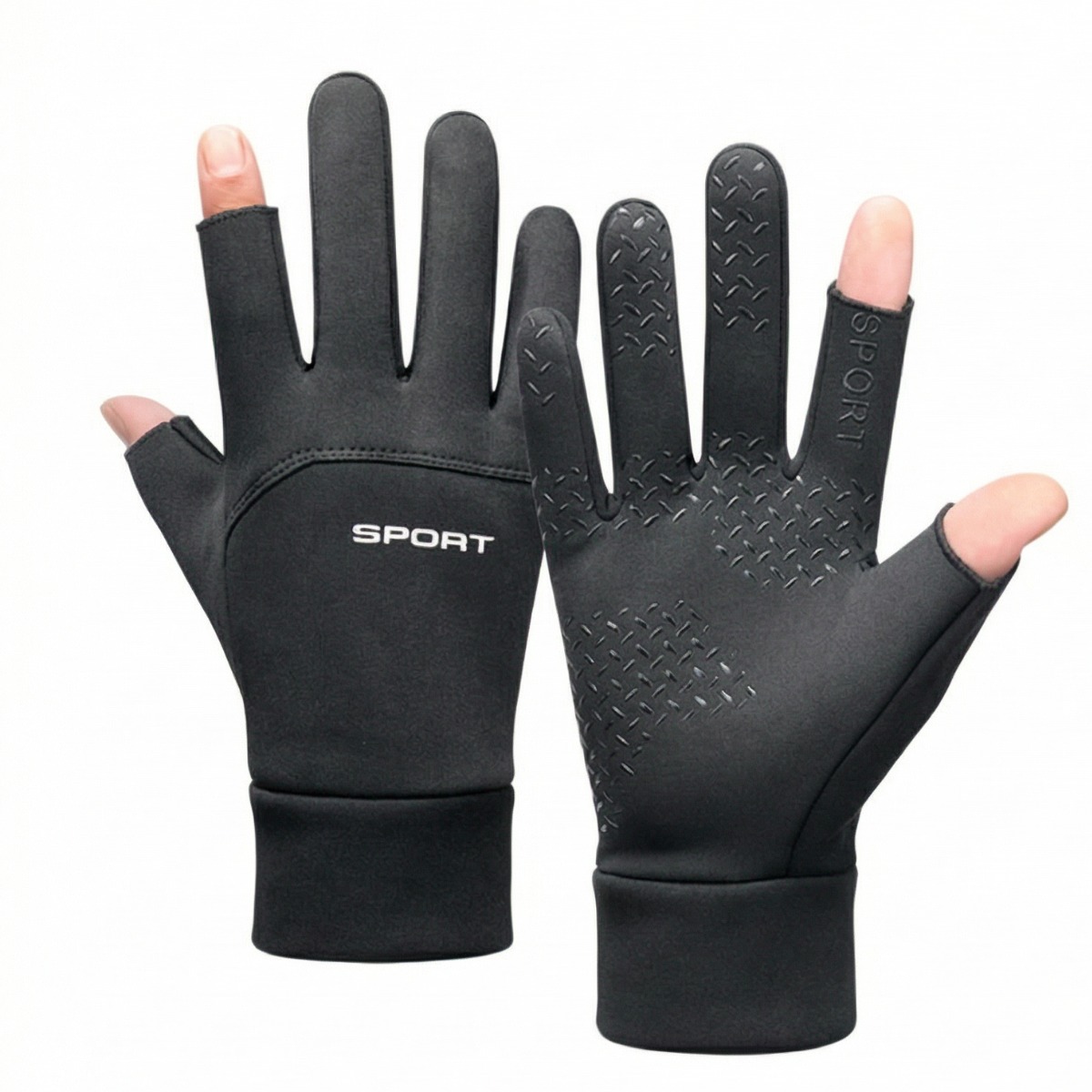 ZHEYE 겨울 방한 기모 스마트 터치 방수 논슬립 자전거 장갑 3,840원