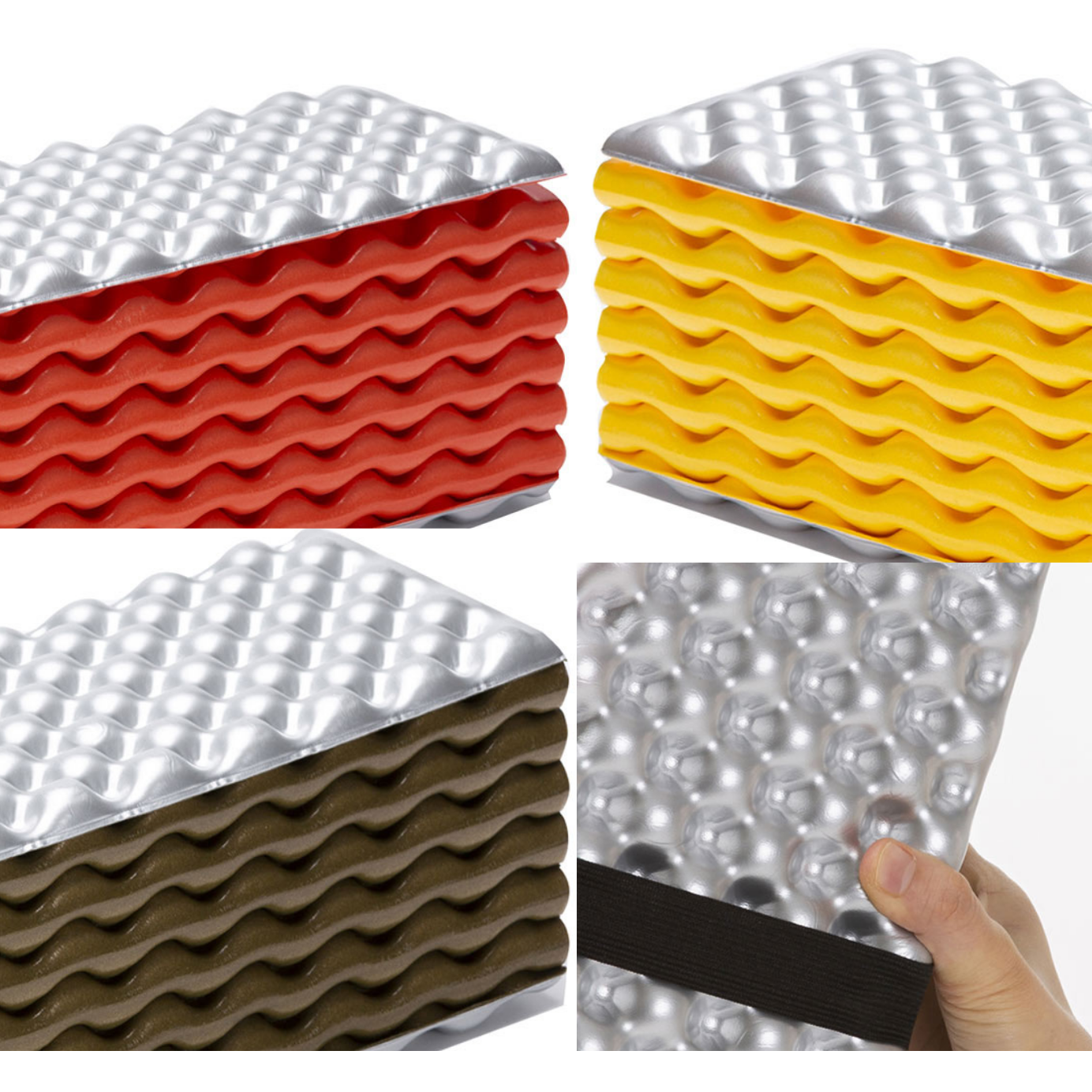 백패킹 캠핑 매트 알루미늄 발포매트 단열매트, 올리브그린 29,600원