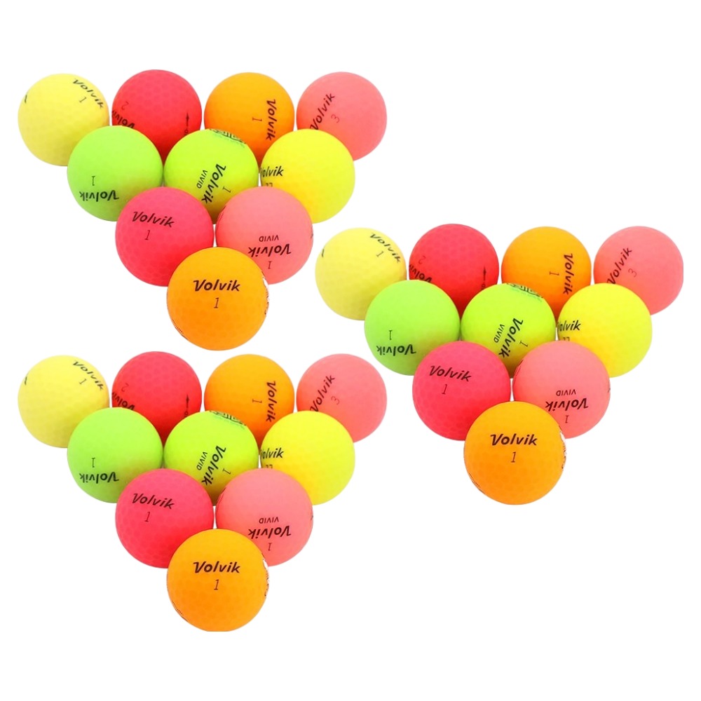 볼빅 유니크에픽 비비드 에디션 골프공 로스트볼 A+ 42.67mm 30p 세트, 혼합색상, 1세트, 30개입 34,000원