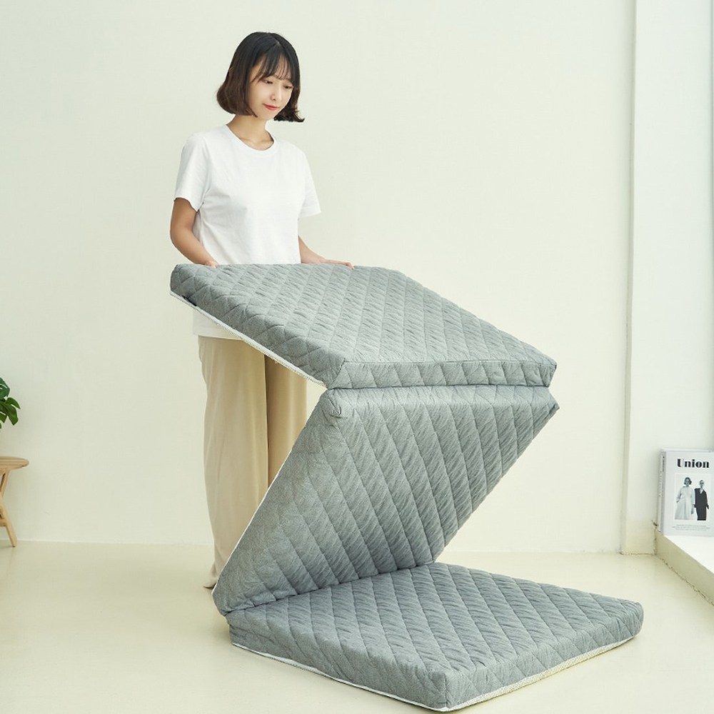 잠스쿨 3단 접이식 매트리스 단단한 토퍼 허리에좋은 매트리스 7cm 149,000원