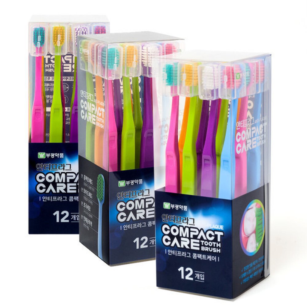 부광 얇은헤드 칫솔 초극세모 12입+바른생활 그린티 칫솔 12입 18,240원