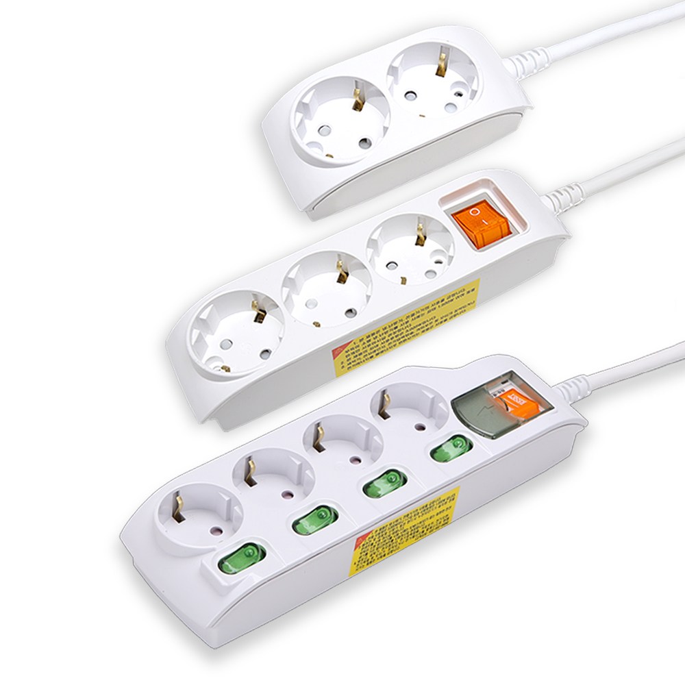 일신전기 국산 멀티탭 콘센트 멀티코드 모음전 16A 과부하차단 접지 통합 개별 스위치 13,000원