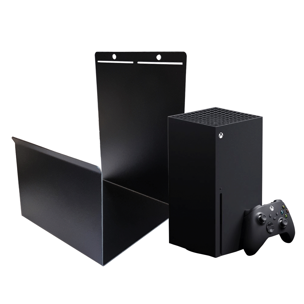 티라미슈 X BOX 전용 벽걸이 거치대 엑스박스 거치대 국산 무타공 브라켓 K96 벽걸이 브라켓, 블랙, 1개 22,700원