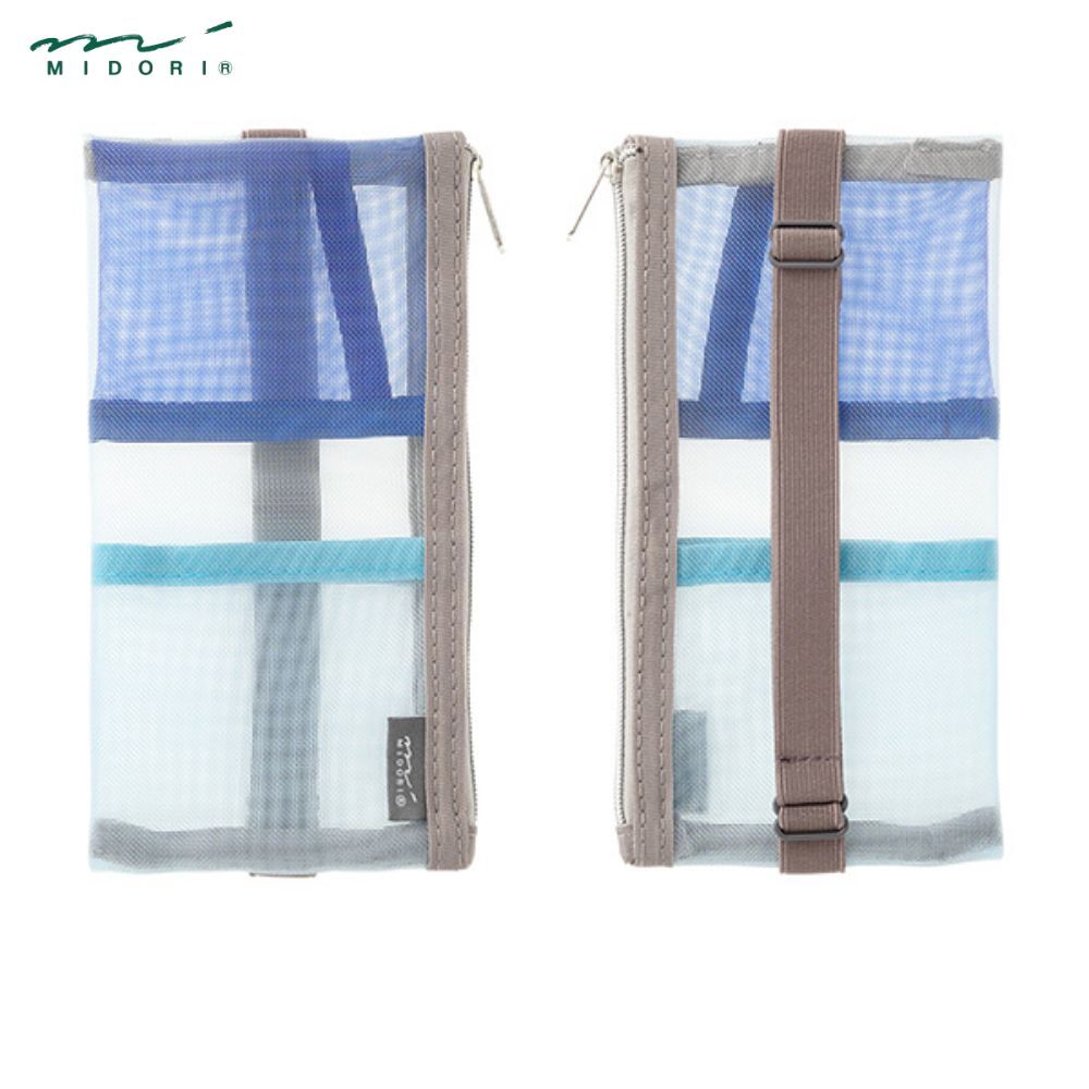 메쉬 필통 스트랩 사무용 투명펜파우치 20,630원