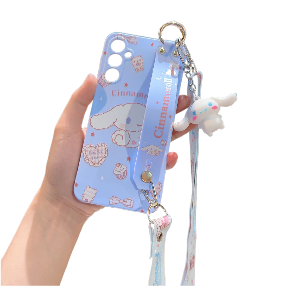 갤럭시버디2 케이스 키즈폰 산리오 시나모롤 목걸이 스트랩 m23 27,900원