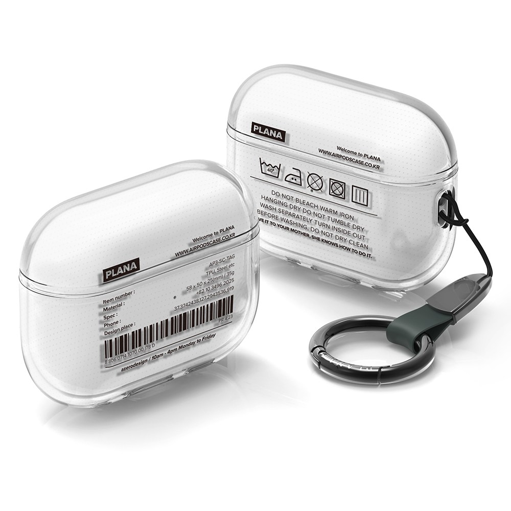 플래나 라벨 시리즈 에어팟프로 2세대 C타입 호환 TPU 케이스, 3. 재활용 12,900원