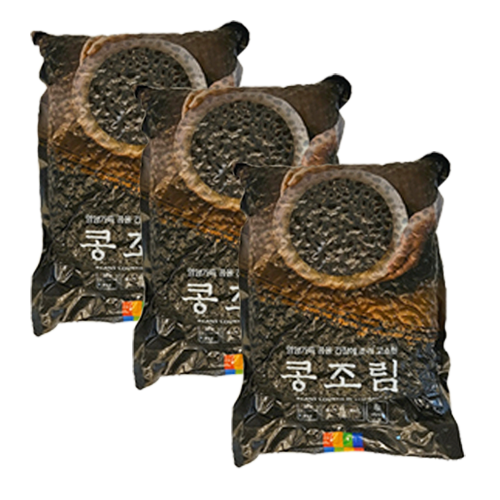 맛찬 착한 콩조림 업소용 대용량, 3개, 4kg 58,000원