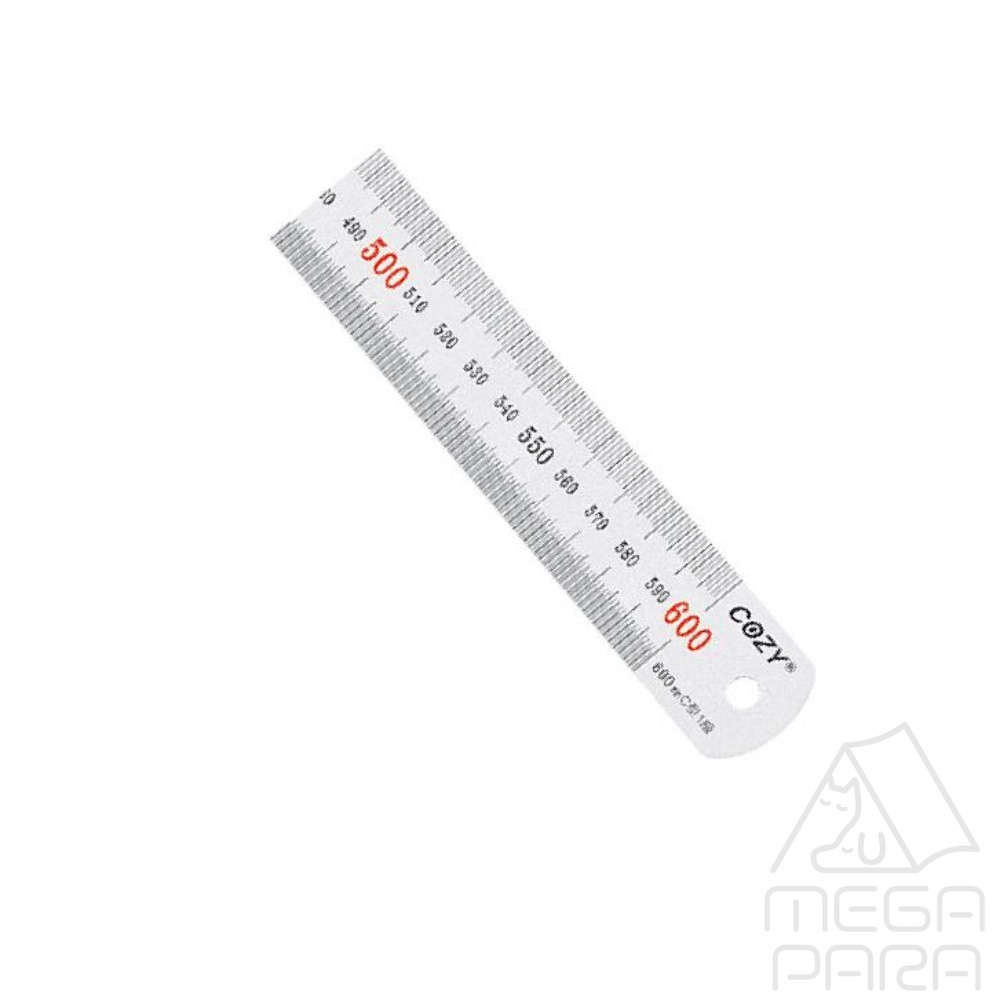 미니파라 코지 최고급 쇠자 60cm 유광 CSRP-600  스틸자 4,040원