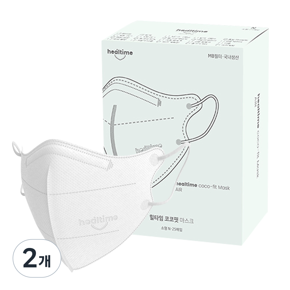 힐타임 코코핏 KF94 컬러 마스크 소형N 새부리형 숨쉬기편한 22,650원