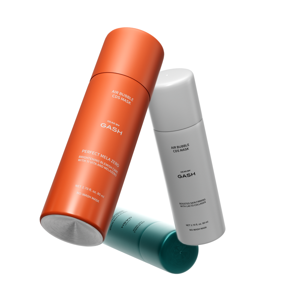 [가쉬 버블팩 3종 세트] 10초 버블마스크팩 미백+탄력+진정_150회분 3개입, 1개, 80ml 93,300원