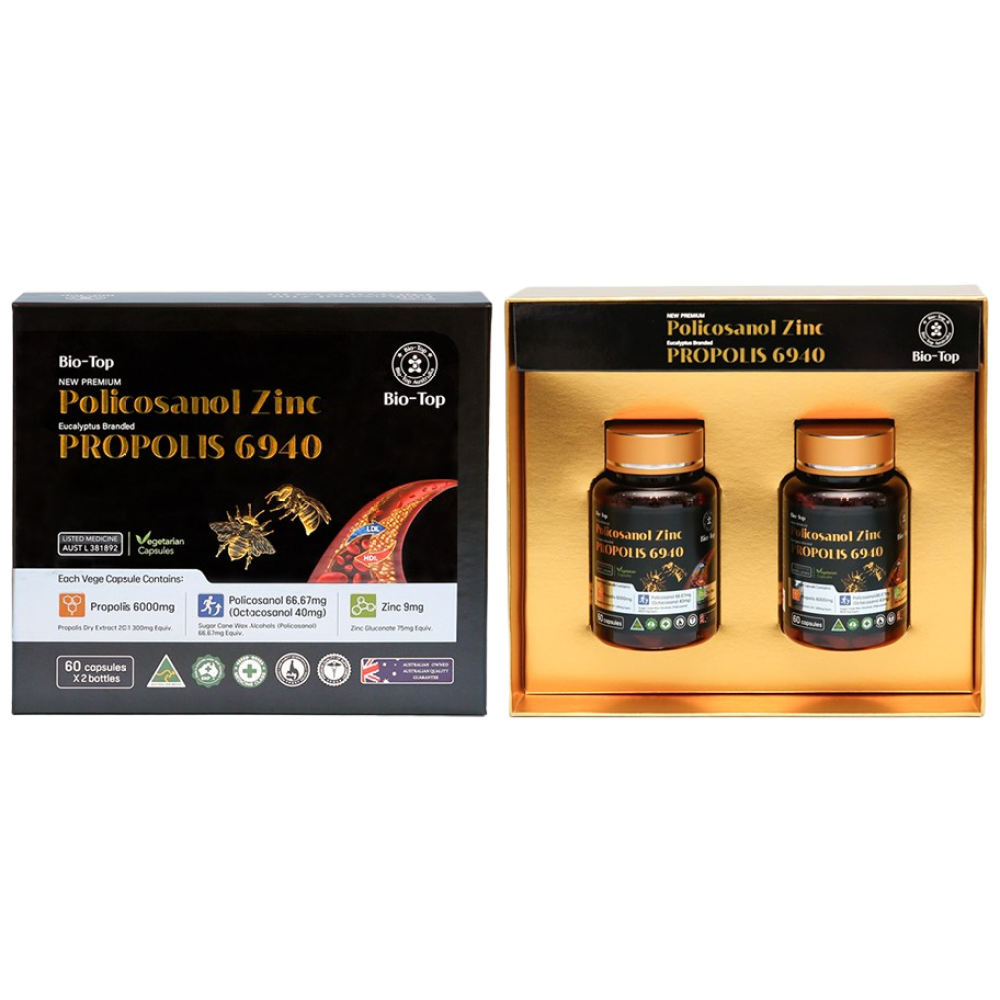 바이오탑 폴리코사놀 프로폴리스 6940 아연 고함량 폴리코사놀  프로폴리스 propolis policosanol 329,990원