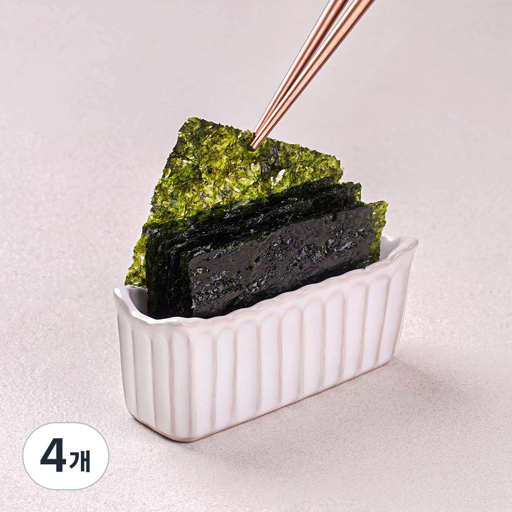 온도아리아 김그릇 기본형 핸드메이드 도자기 김 감태 다용도, 4개, 단품 85,000원