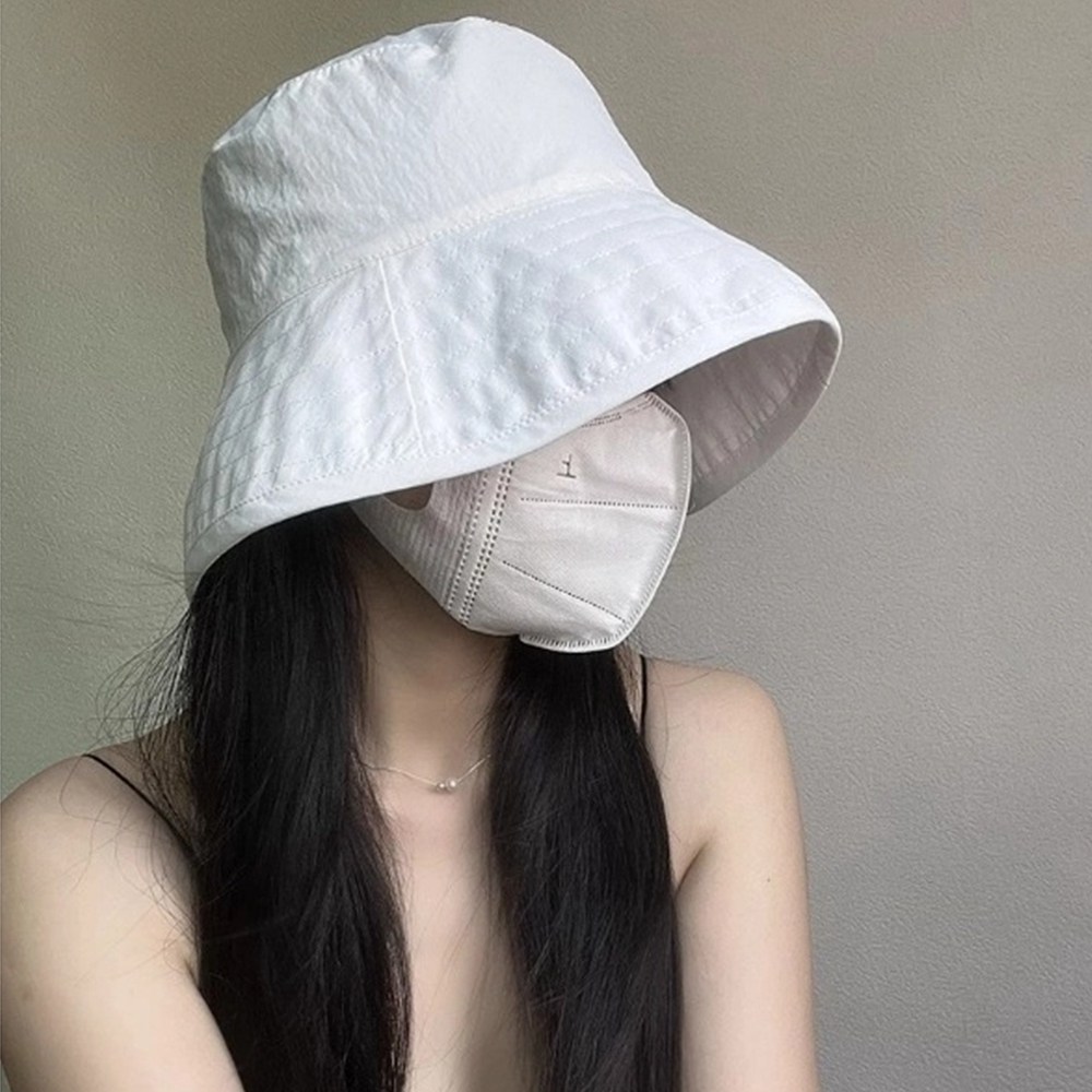 Adra 와이드 빅사이즈 버킷햇 여름 UV차단 벙거지 모자 14,900원