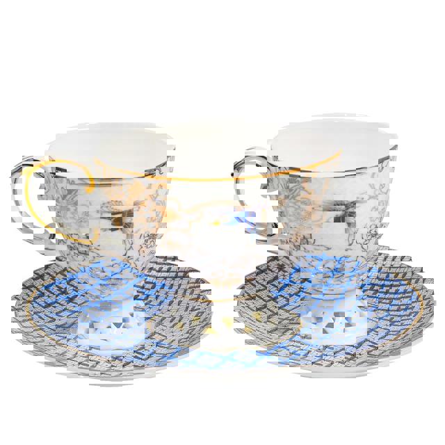 도자기 티 세트/명품 찻잔세트/ 성인용 6인용 ACMLIFE 티 세트 - 컵 블루  (Color-Blue B) 70,990원