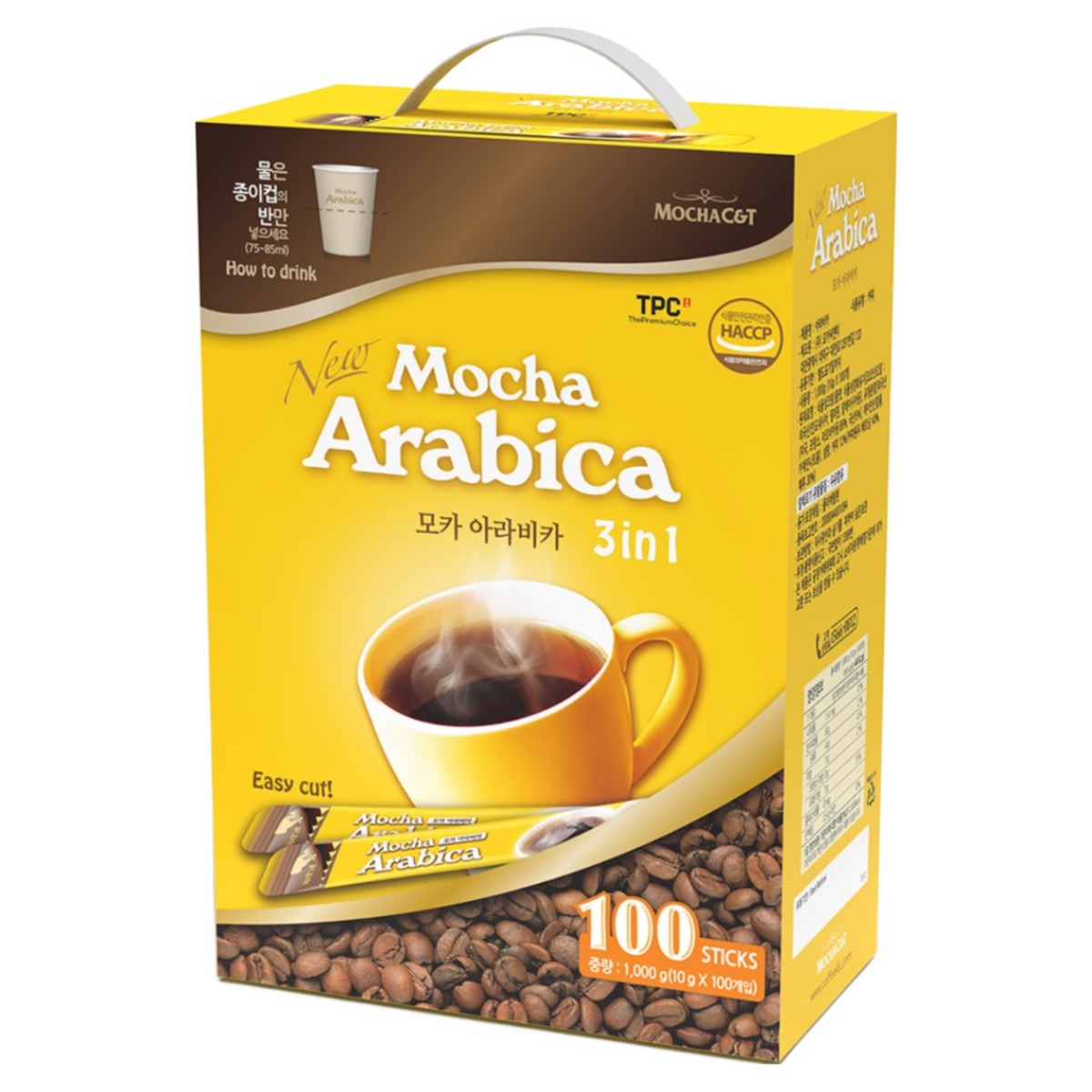 (무료배송)모카씨엔티/나만의 작은 카페/부드럽고 맛있는 커피믹스/모카 아라비카 200T(100T+100T) 29,900원
