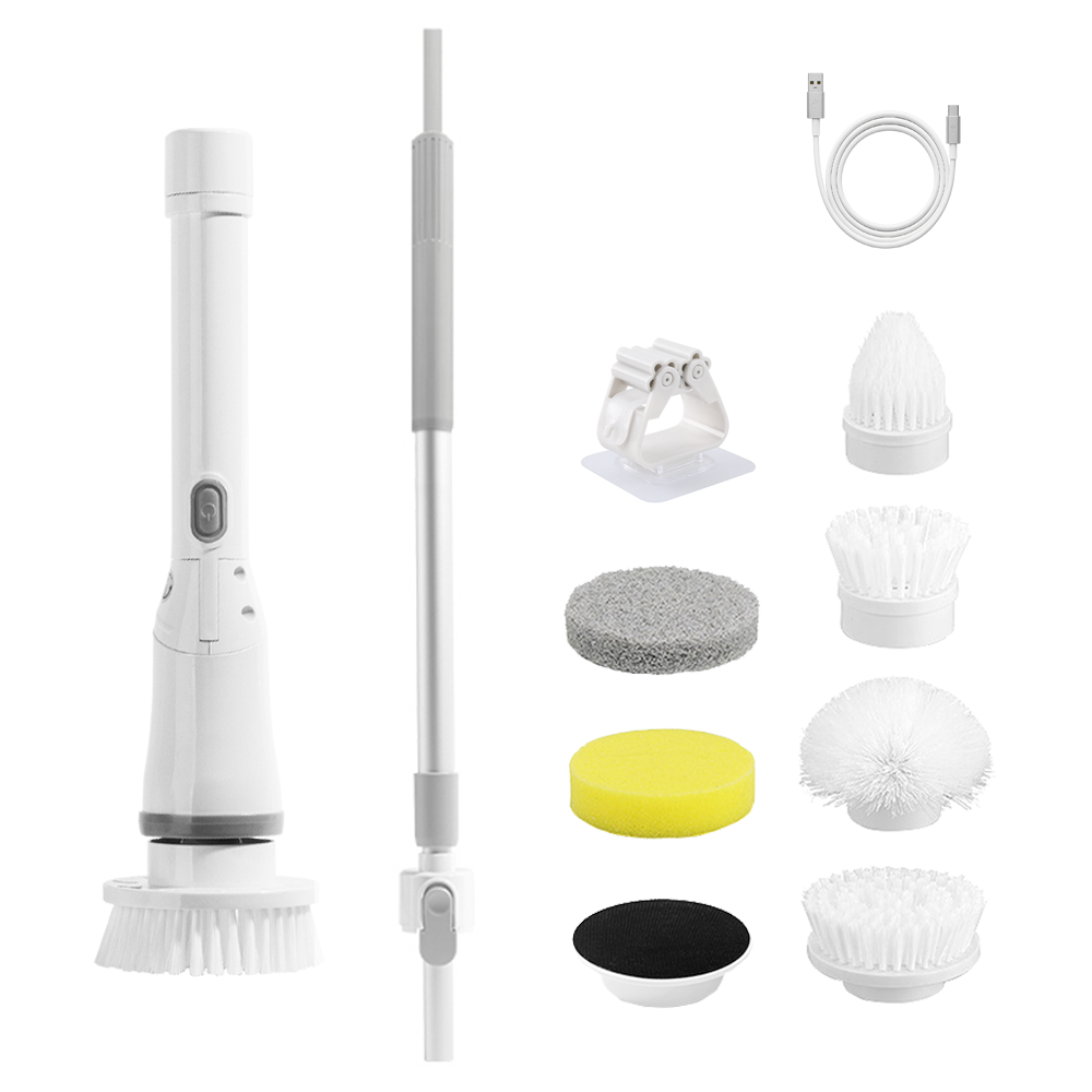 88그로스 화장실 무선 전동 욕실 청소기, BP202501WG, 화이트그레이 29,800원