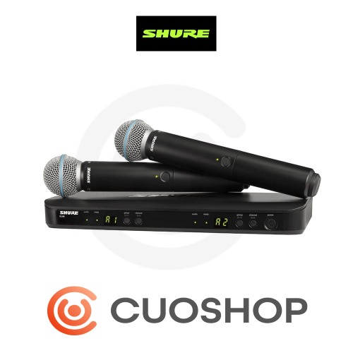 SHURE BLX288/BETA58 슈어 2채널 무선 듀얼 무선 마이크 시스템 1,420,000원