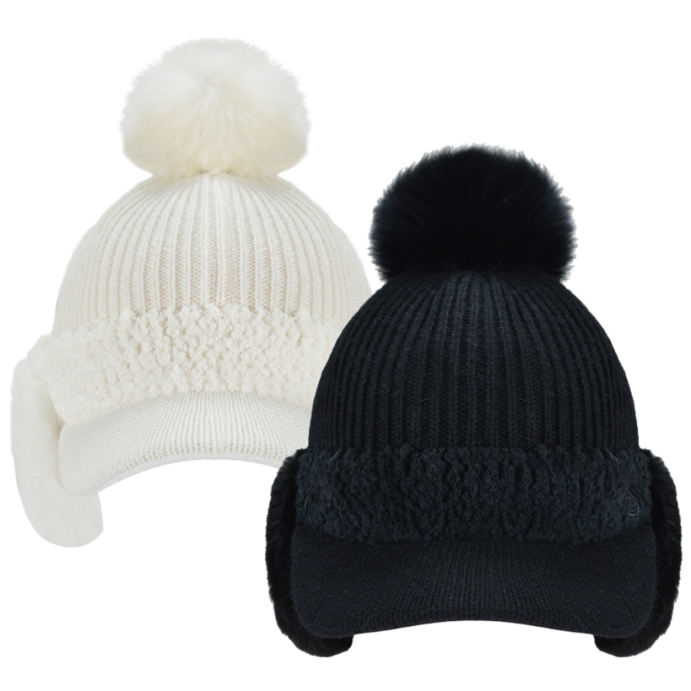 선덜랜드 여성 부클 방한 골프모자 - SLL2WCP174 19,900원