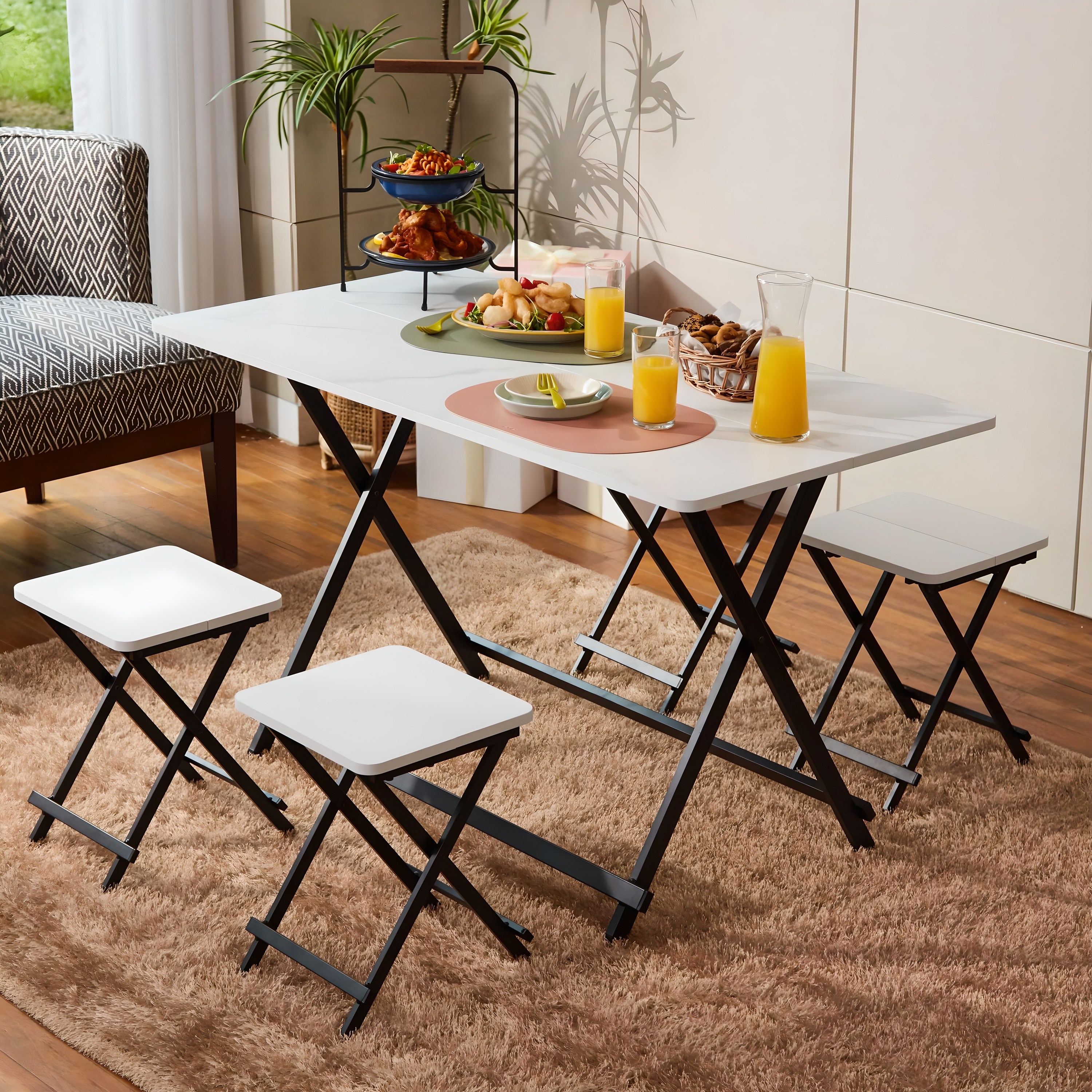 까사마루 오드리 접이식 입식 테이블 1200 117,080원