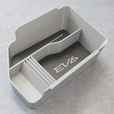 EV6 차량용 수납함 콘솔트레이, 5. Black_Silver, 기아 EV6 18,270원