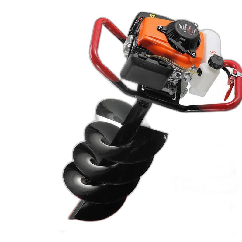 구굴기 항타기 땅파는기계 과수원 드릴링 땅파기 말뚝 구멍 파이프 고추대 엔진 타격봉 나무심기 지지대 소형 농업용 387,500원