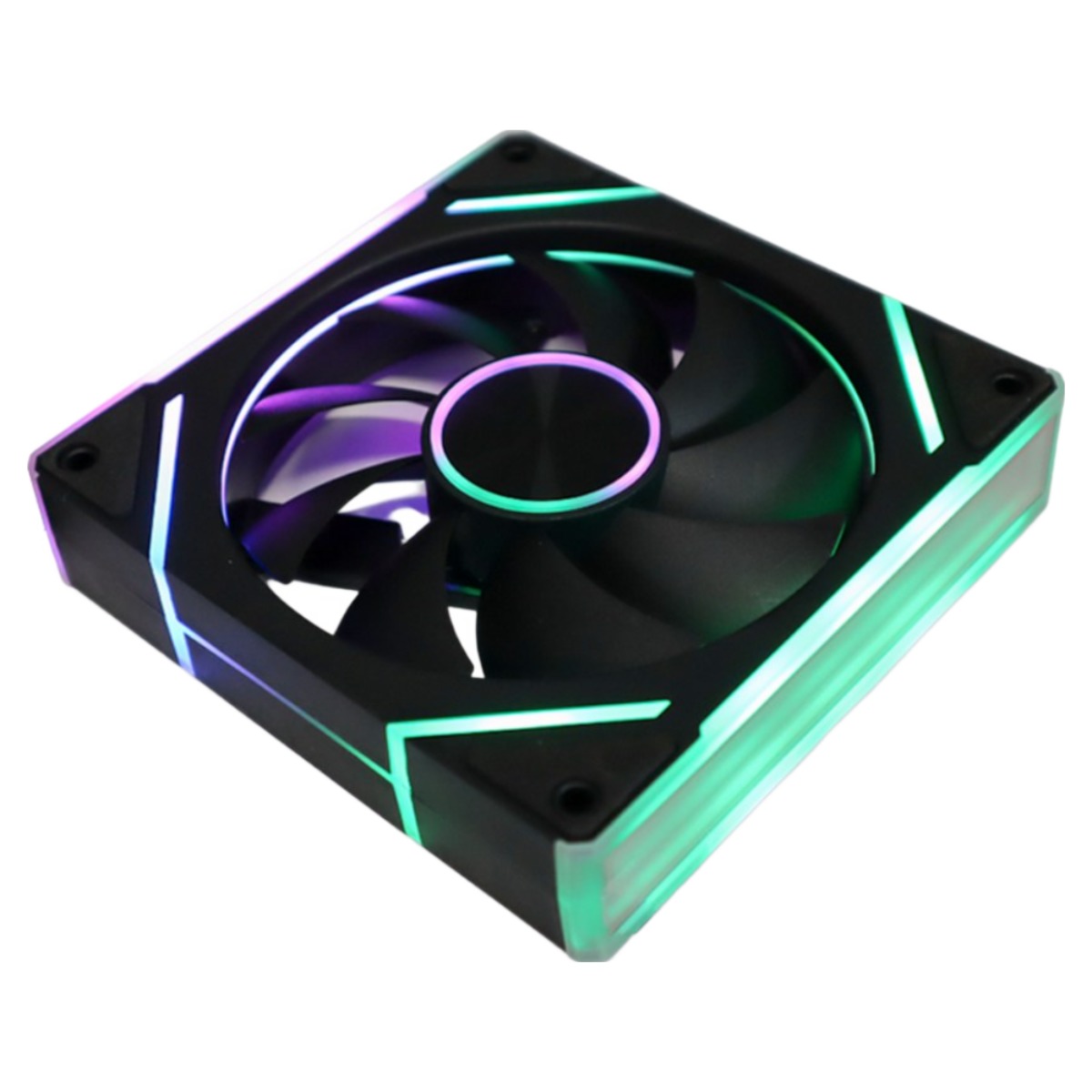 쿨링팬 ARGB LED 120mm 컴퓨터 케이스쿨러 팬, LM120ARBO 블랙 배기 8,500원