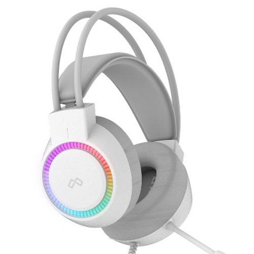 맥스틸 초경량 가상 7.1 3D 서라운드 어학겸용 LED USB 게이밍 헤드셋, White, GM-GHU710 PRO 21,900원