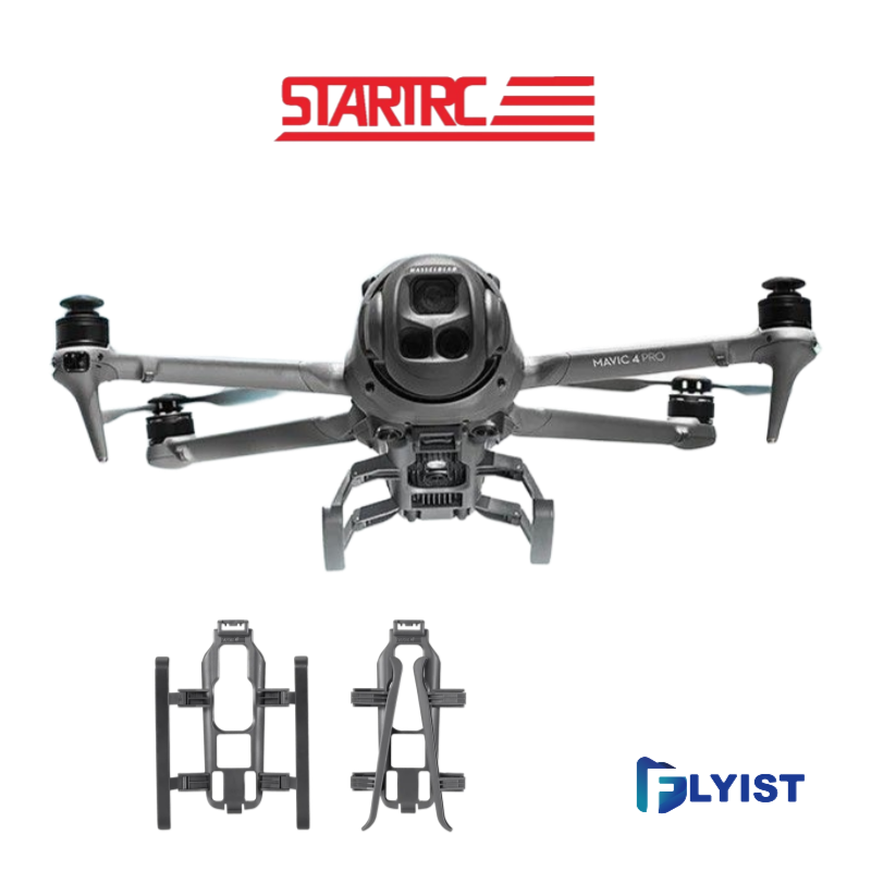[STARTRC] DJI 매빅4프로 랜딩기어 (MAVIC4 PRO LANDING GEAR) | 착탈식, 드론 하부 보호, 착륙 보조 | 신규 업그레이드 버전 17,000원