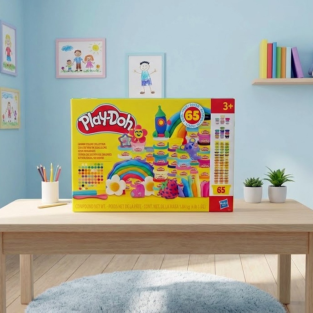 플레이도 점보 컬러 65개 클레이 세트 점토놀이 23,970원