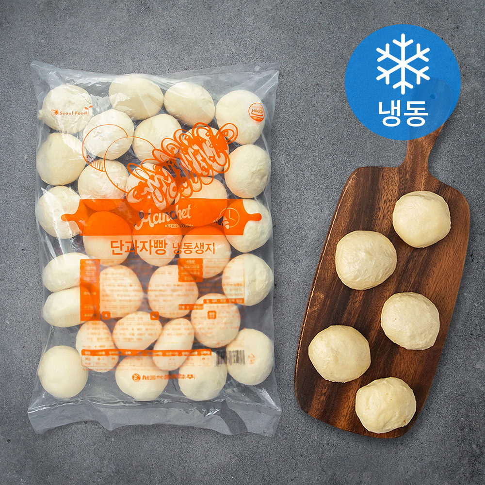 맨치트 단과자빵 생지 (냉동), 50g, 30개입, 1개 11,500원