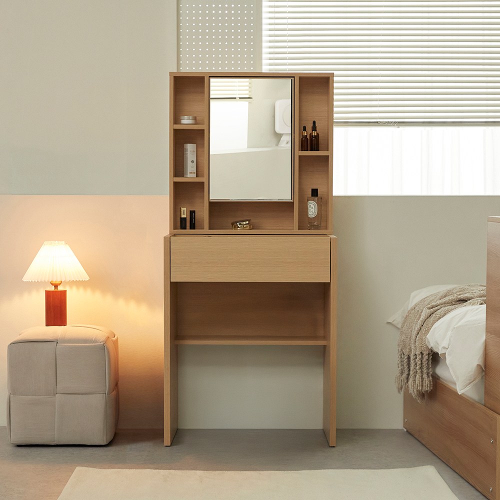 파로마 에일리 600 서랍 수납화장대, 오크 122,900원