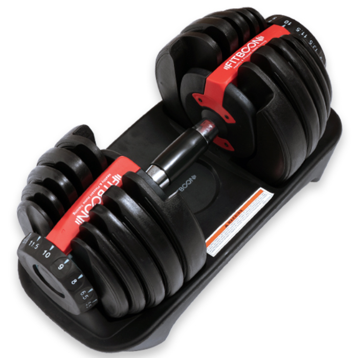 핏분 무게조절 덤벨 24kg + 전용 거치대, 레드, 1개, 24kg 89,000원