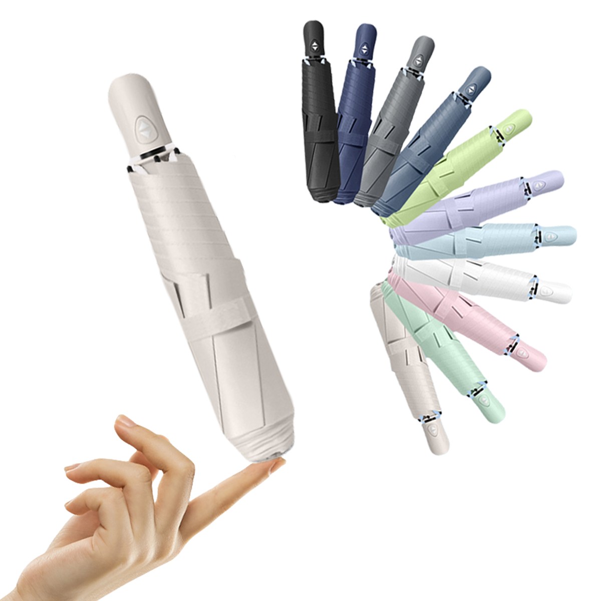 별의 바다 UV 99.9% 차단양 자외선차단 초경량 4세대 3단 접이식 미니 접이식 자동우산 양산 겸용 + 커버포함 13,990원