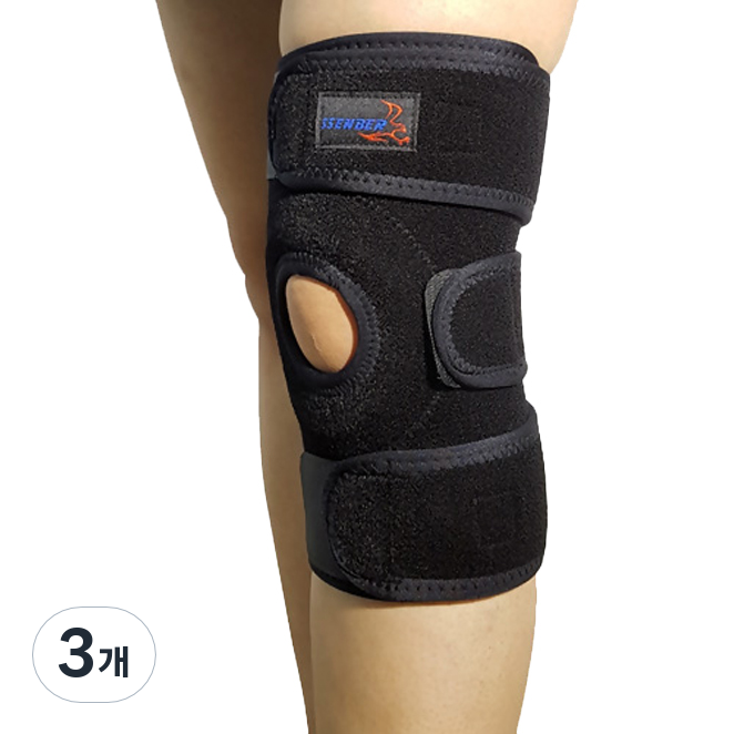 쎈버 3단 무릎 보호대, 3개, 혼합색상 38,250원