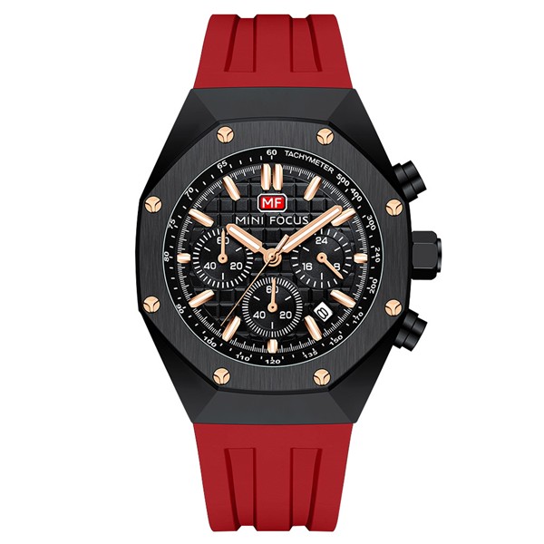 미니포커스 크로노 실리콘밴드 남성시계 MF0417G 55,000원