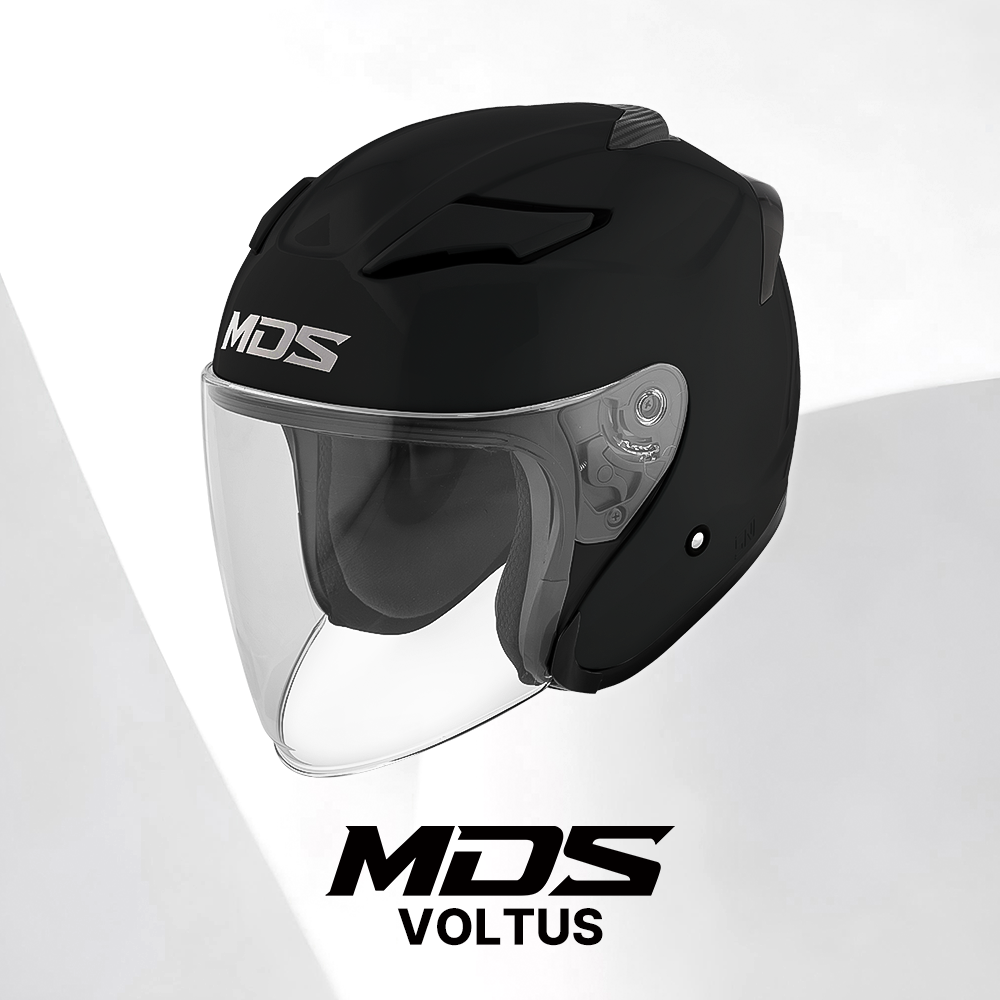 MDS 볼투스 오픈페이스 헬멧 솔리드 유광 블랙 65,000원