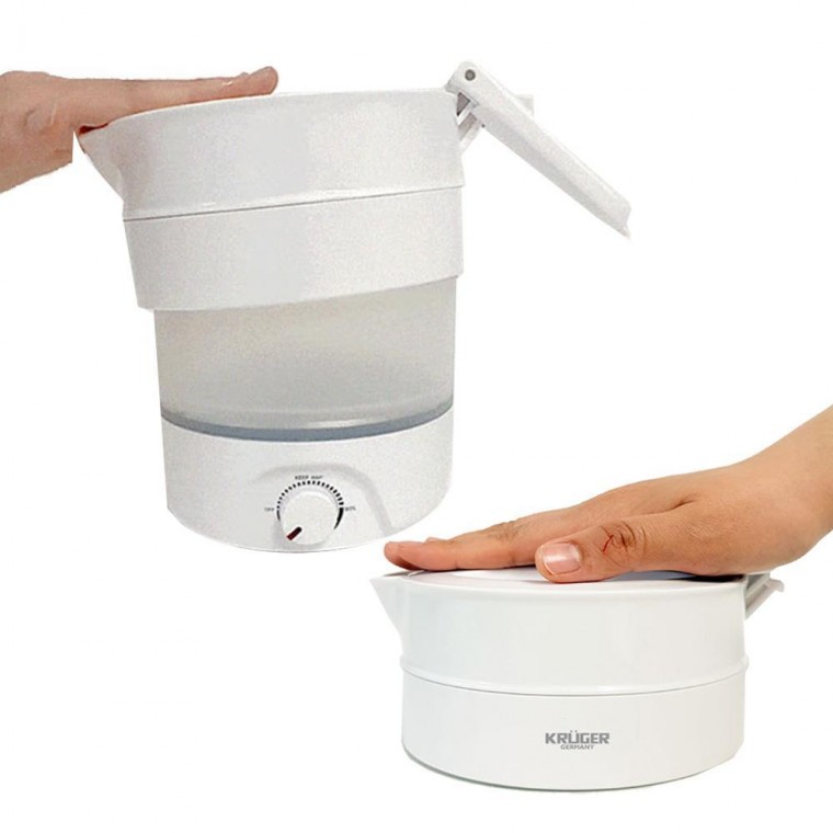 접이식 전기포트 0.8L 여행용 캠핑 미니 폴딩 주전자, 상세페이지 참조 53,840원