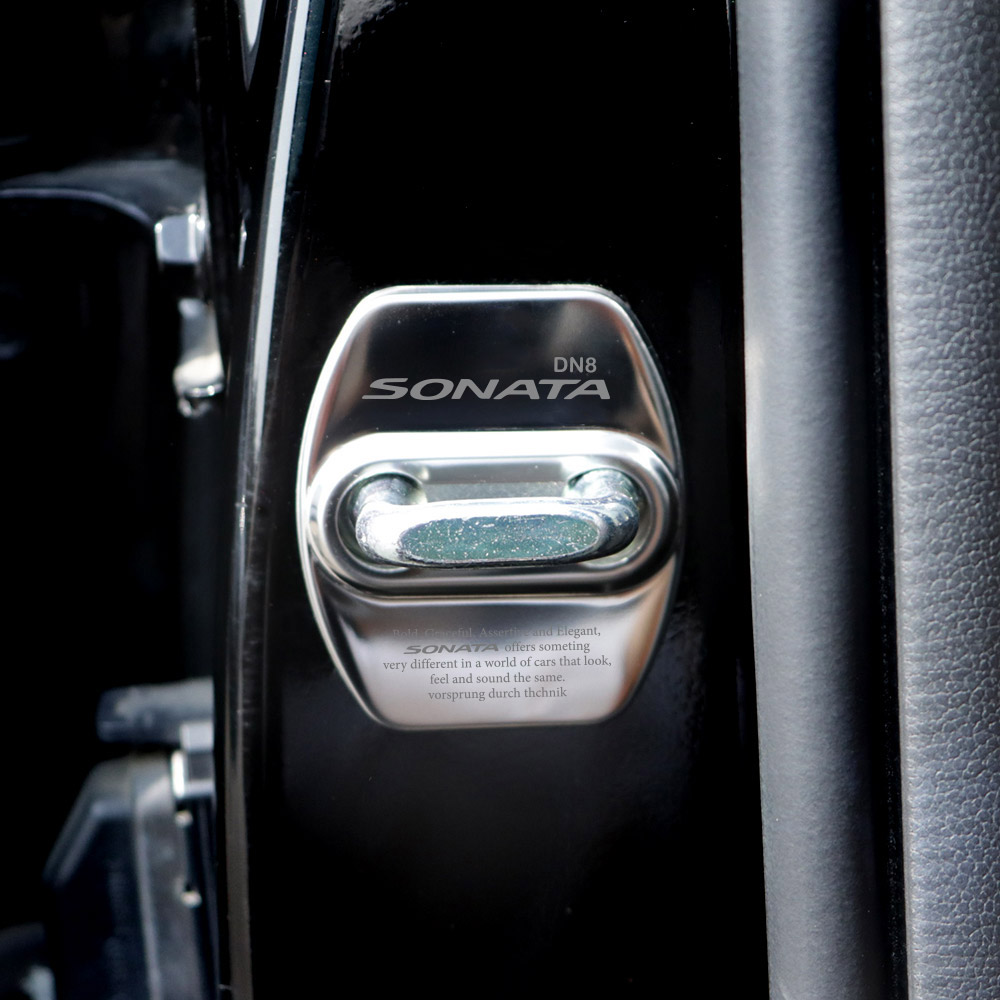 [비브랜드] 크롬 도어스트라이커 몰딩 커버 튜닝 악세사리 용품 쏘나타DN8 호환가능 3,000원