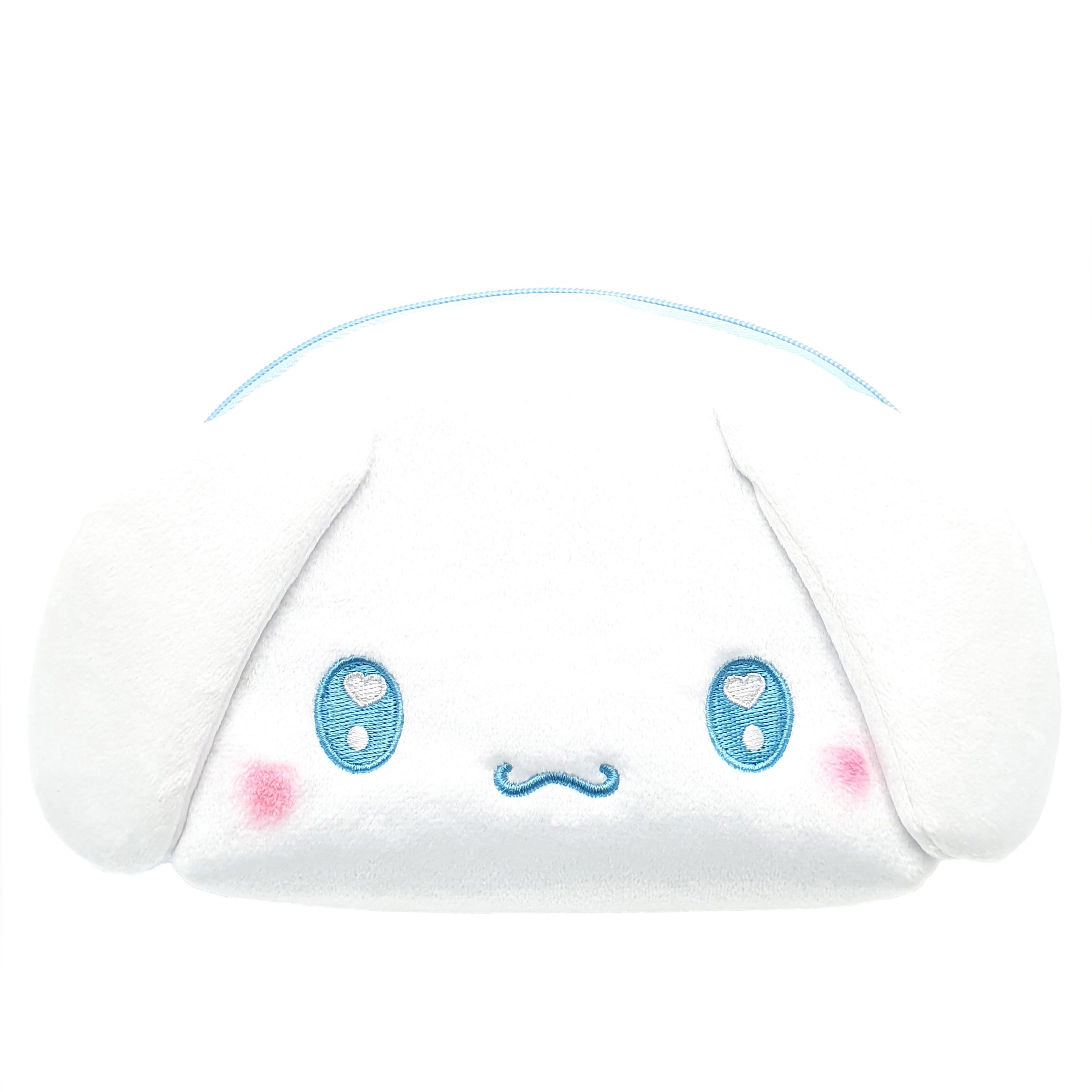 [산리오] 폭신폭신한 페이스 파우치(시나모롤) 24,000원