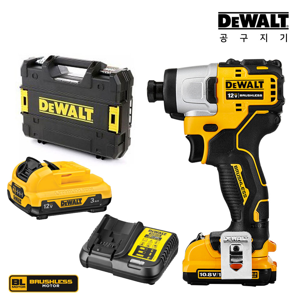 [디월트 ] DCF801L2 / 12V MAX (10.8V) 컴팩트 임팩드라이버 3.0Ah 세트 266,000원