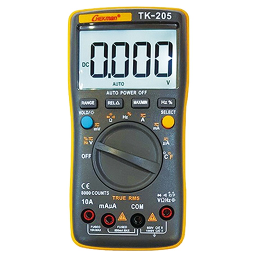 첵맨 디지털 멀티 테스터기 TK-205, 1개 36,000원