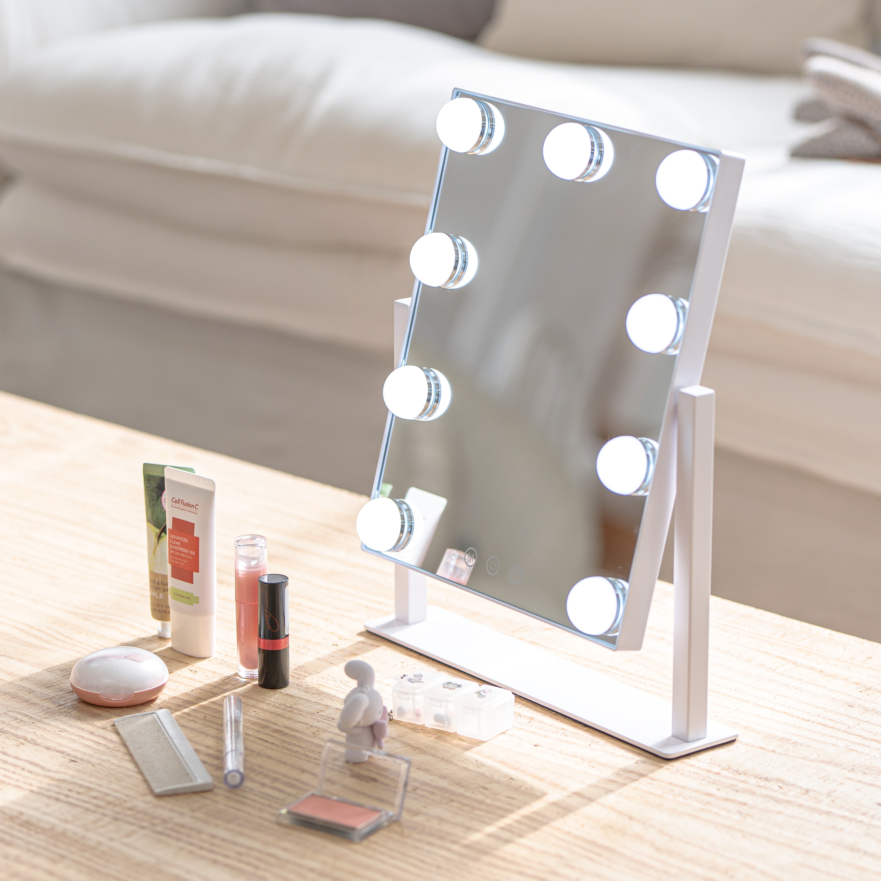 비욘드퍼니싱 LED 화장대 탁상 거울 34,600원