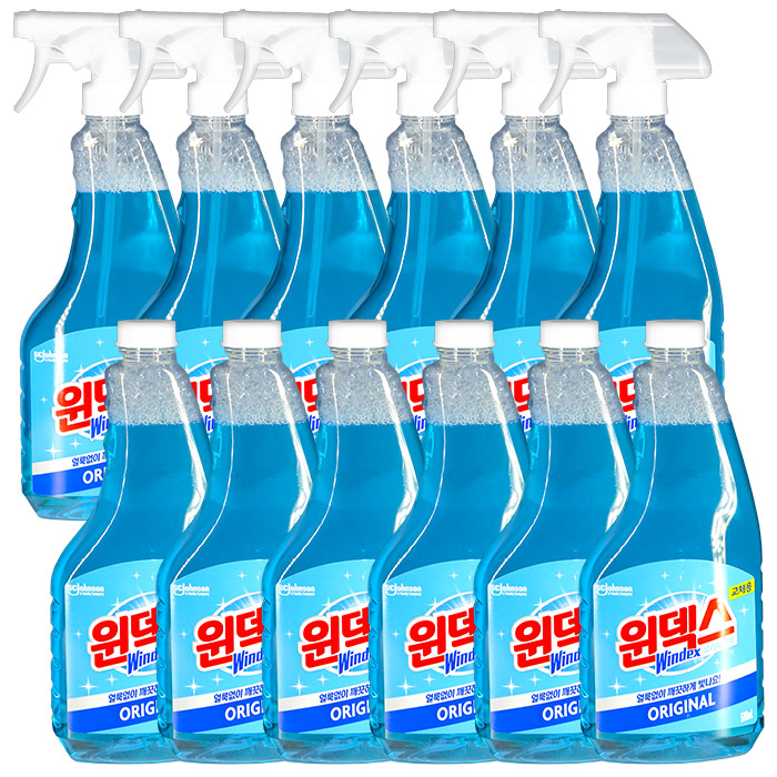 윈덱스 유리세정제 스프레이 (본품+교체용) 6세트 35,000원