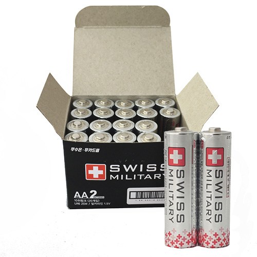 스위스밀리터리 AA 건전지 10,900원
