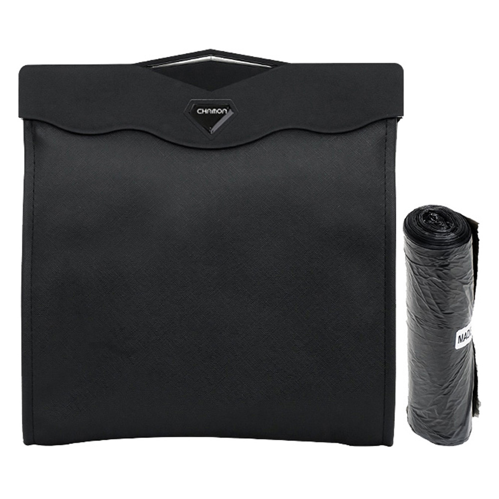 CHAMOA 사피아노 LED 차량용 뒤좌석용 쓰레기통 S212 + 쓰레기봉투 15p 세트 13,000원