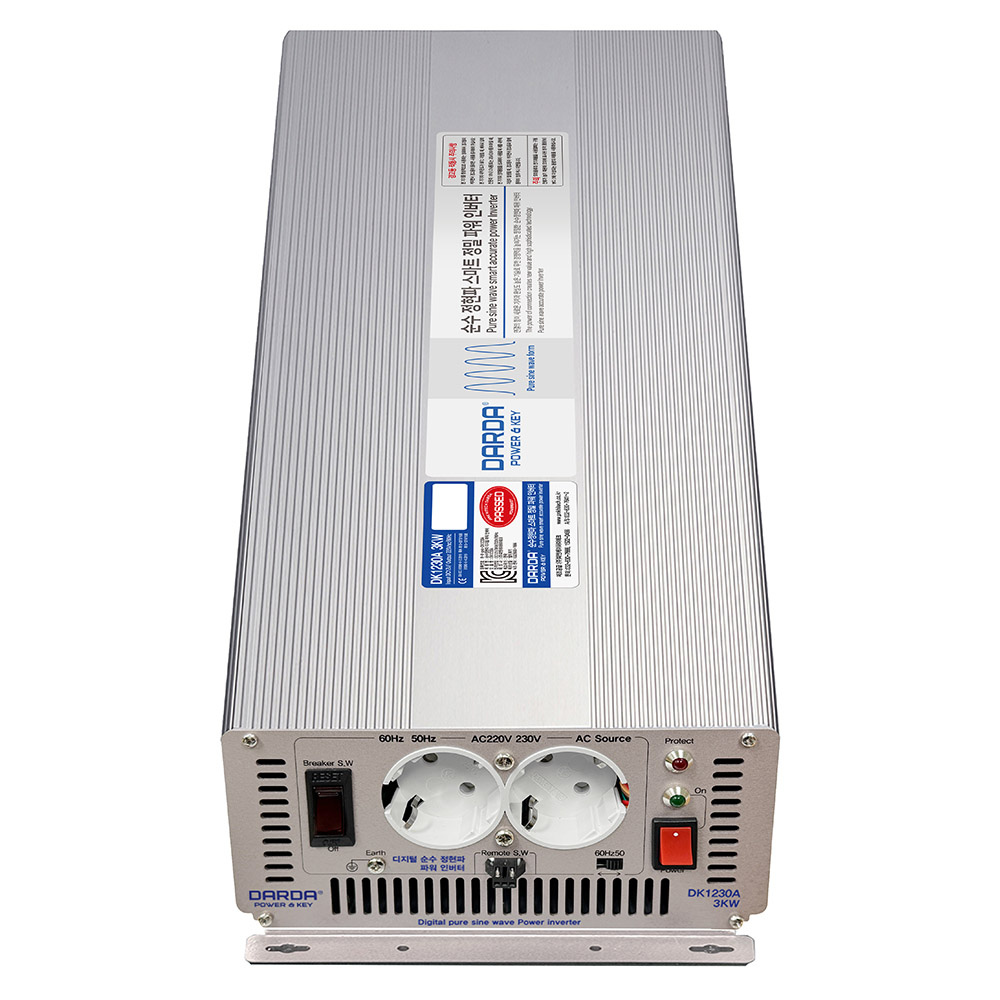 DK1230A 다르다 순수정현파 차량용 인버터 12V 3000W 피앤케이하이테크, 1개 681,670원