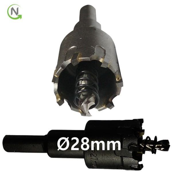 블랙불 초경 홀쏘 기리 28mm 홀커터 홀컷터 스텐 씽크 방화문 구멍 관통 10,680원