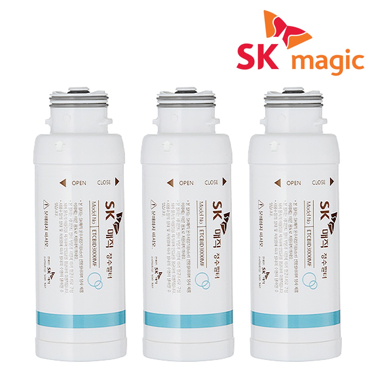 SK매직 ETCBID3000MF 비데 원터치 정수 필터 정품 3개 47,000원